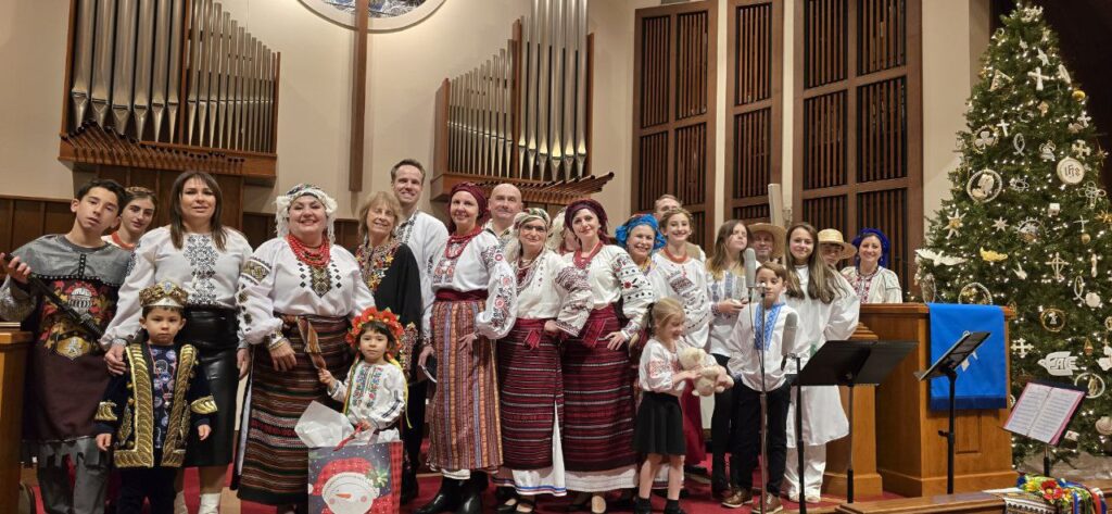Christmas performance at St. Mark Methodist Church December 2024